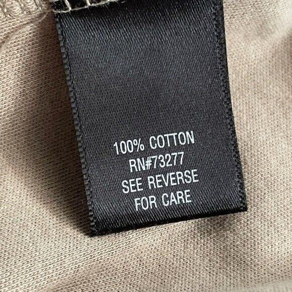 Croft & Barrow Shirt Men's Medium NWT Tan Long Sleeve Casual Soft Shirt - Picture 5 of 5